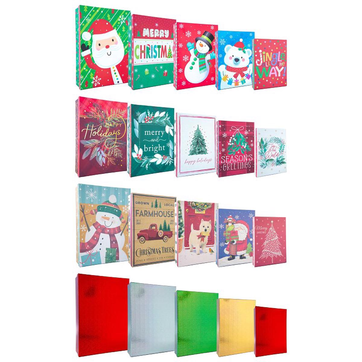 Santas Forest 69909 Apparel Set-Up Box Cardboard Assorted Print