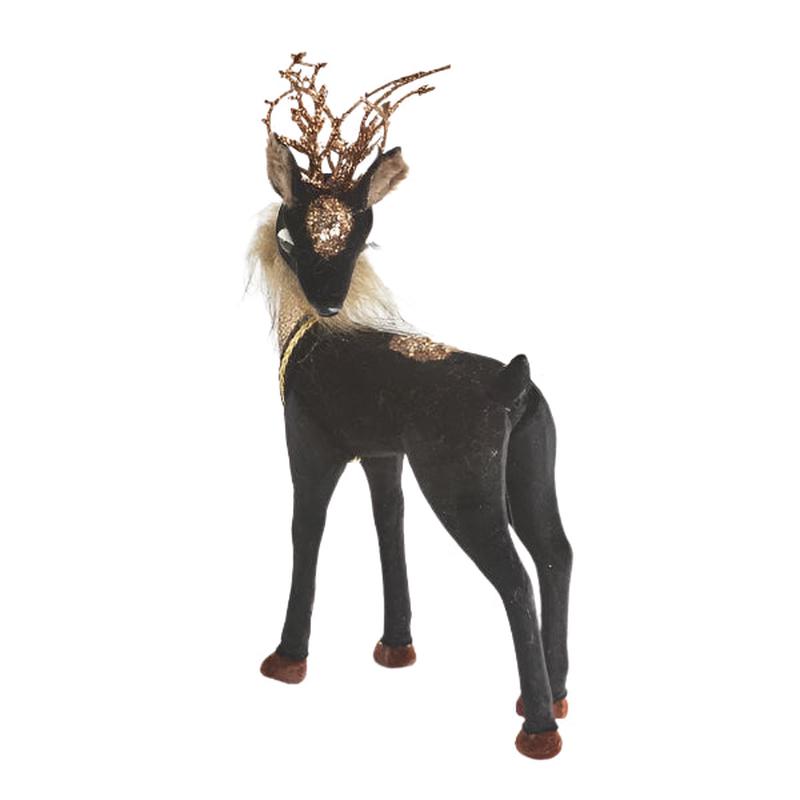 BLACK VELVET REINDEER 19x8x39 - Default Title