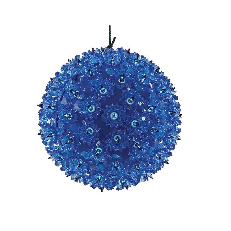 Celebrations 75SLSBLA LED Christmas Starlight Sphere Blue