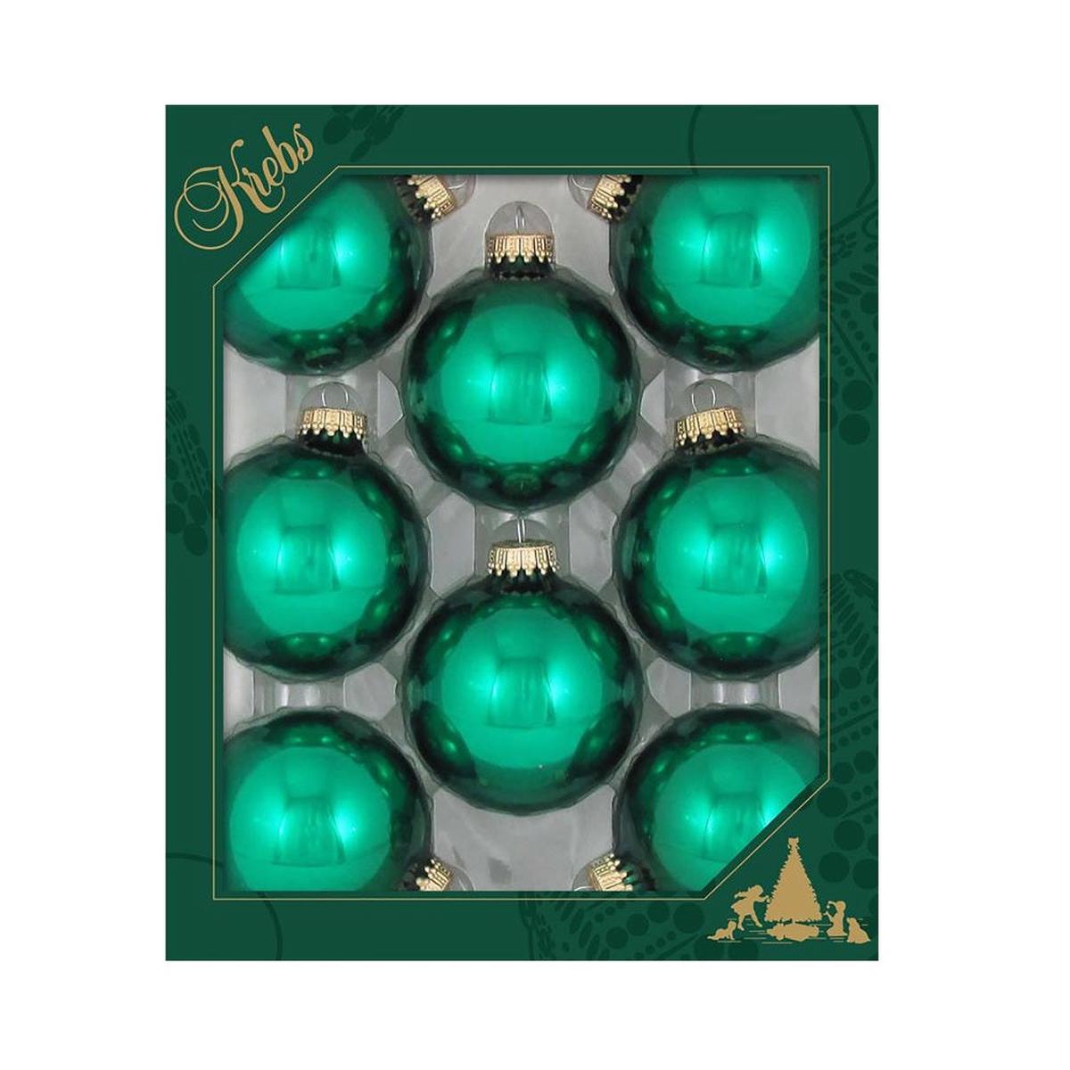 Christmas by Krebs CBK70109 Christmas Ornaments Green