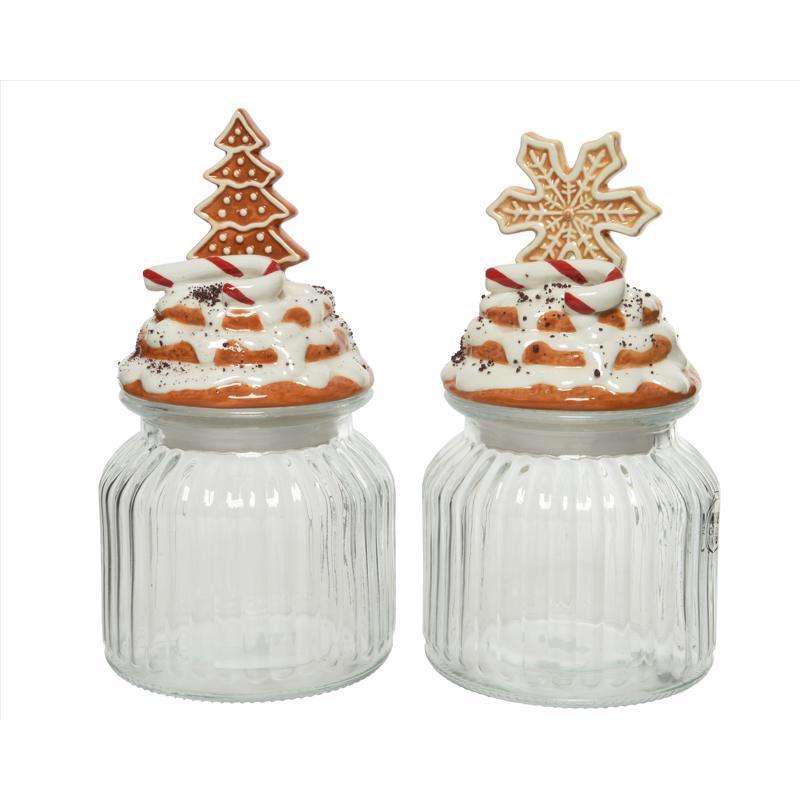 Decoris 608641 Donut Indoor Christmas Decor, Multicolored