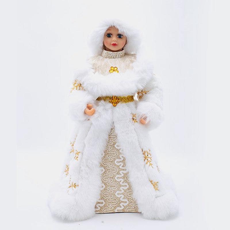 DOLL WITH WHITE CAPE 23x14x45 - Default Title
