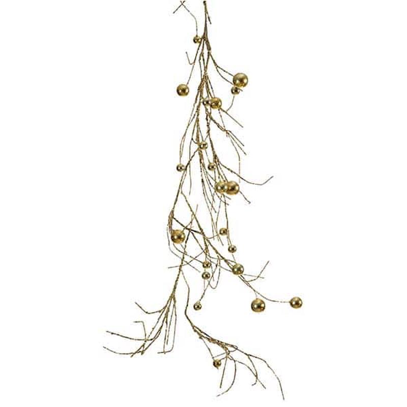 Golden Garland with Berries 120cm - Default Title