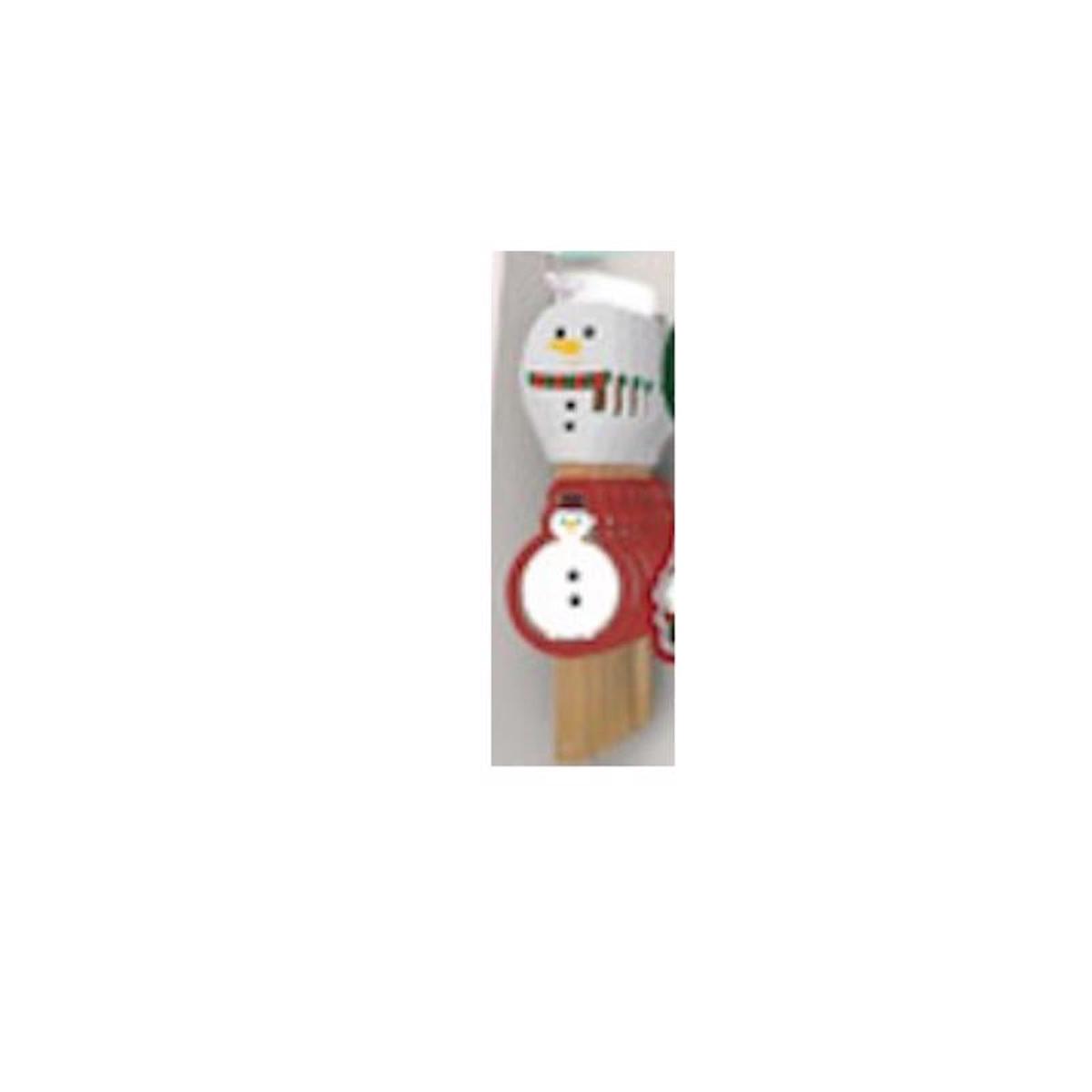 Handstand Kitchen BKS-SMNSPCC Winter Wonderland Snowman Cookie Cutter with Spatula Silicone