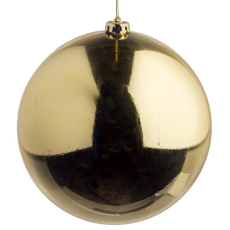 Plastic Ball Gold 25cm - Default Title
