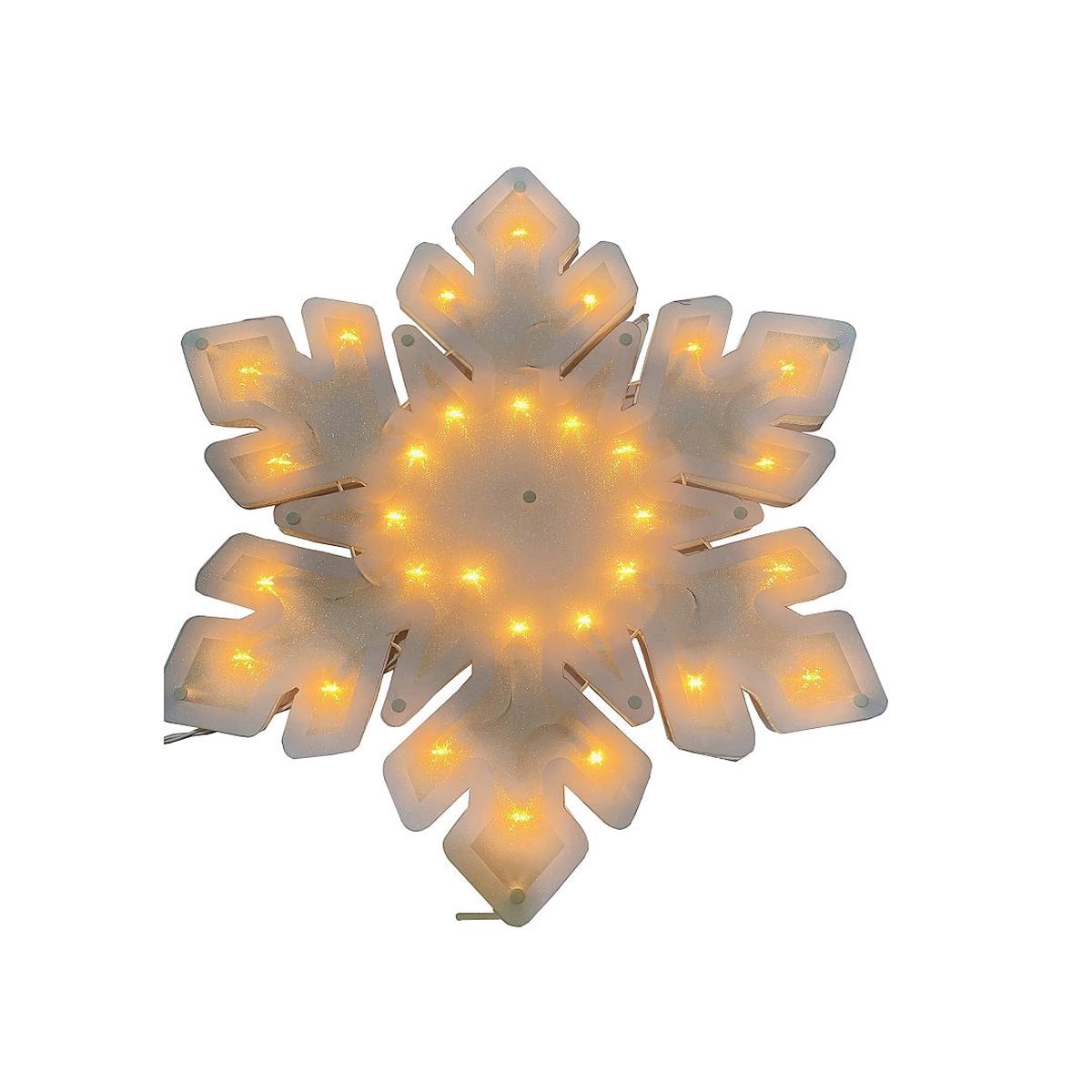 Santas Forest 36838 Snowflake Window Decal 20 inches
