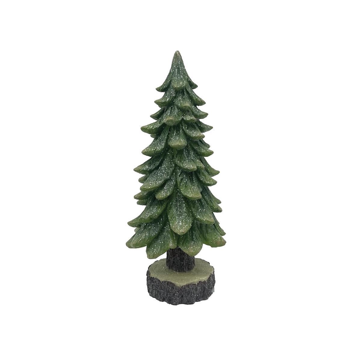 Santas Forest 89816 Tree Green Polyresin