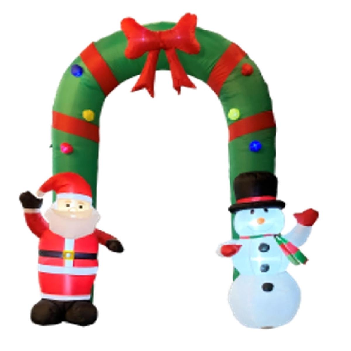 Santas Forest 90706 Inflatable Christmas Arch 8 Feet