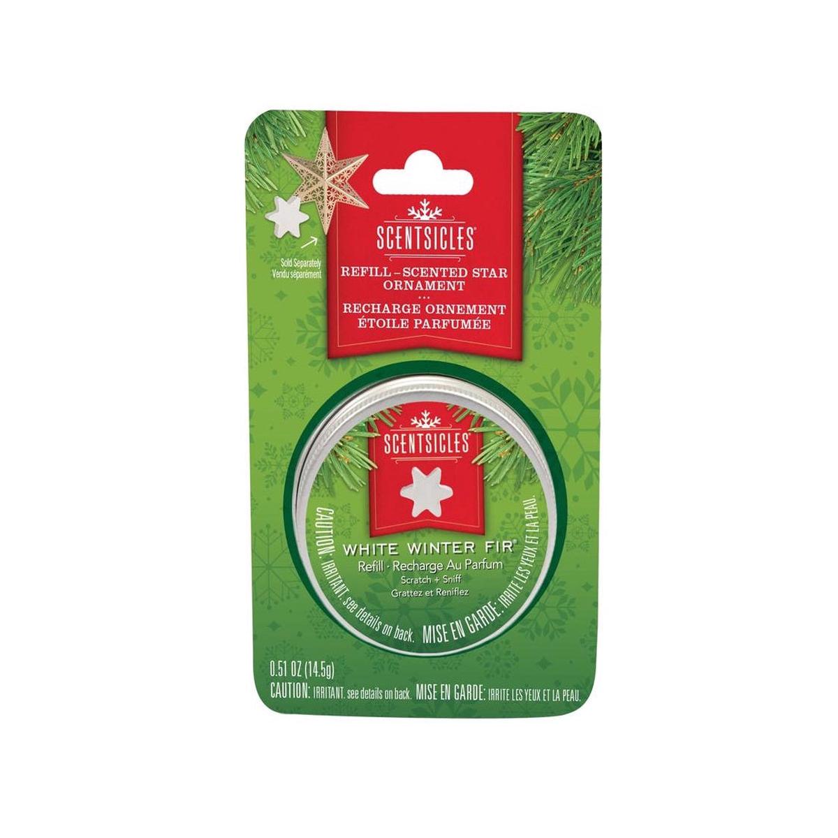 Scentsicles RSRNAWWF00201 Scented Christmas Ornament White