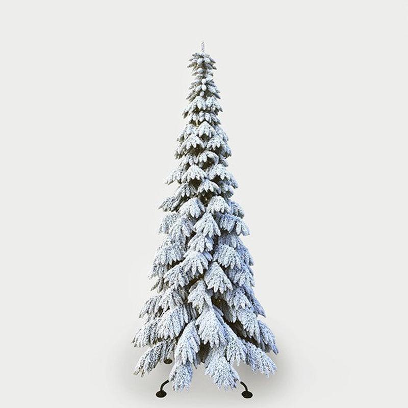 SNOWY FIR TREE JUPITER WITH LIGHTS 116x116x180 - Default Title