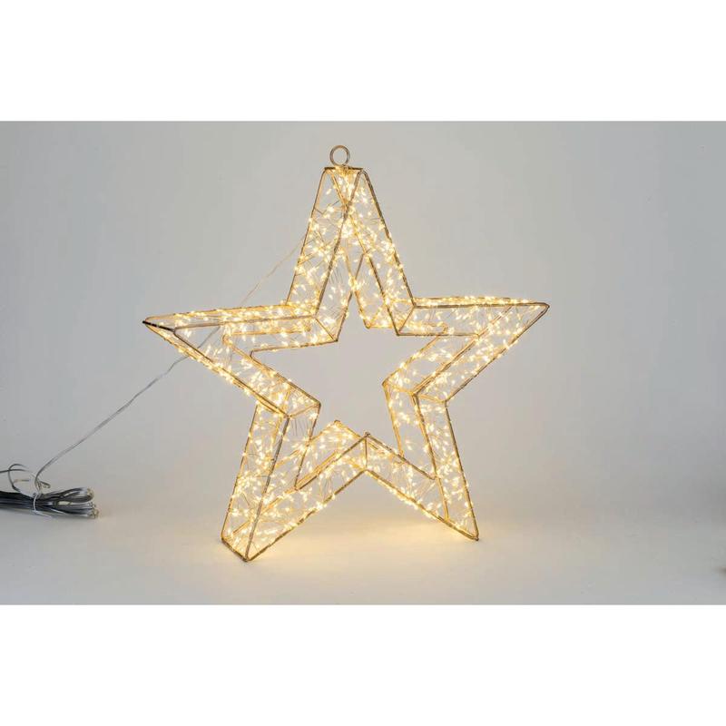 Star Metallic Gold 720 LED WW 28x7x28 - Default Title
