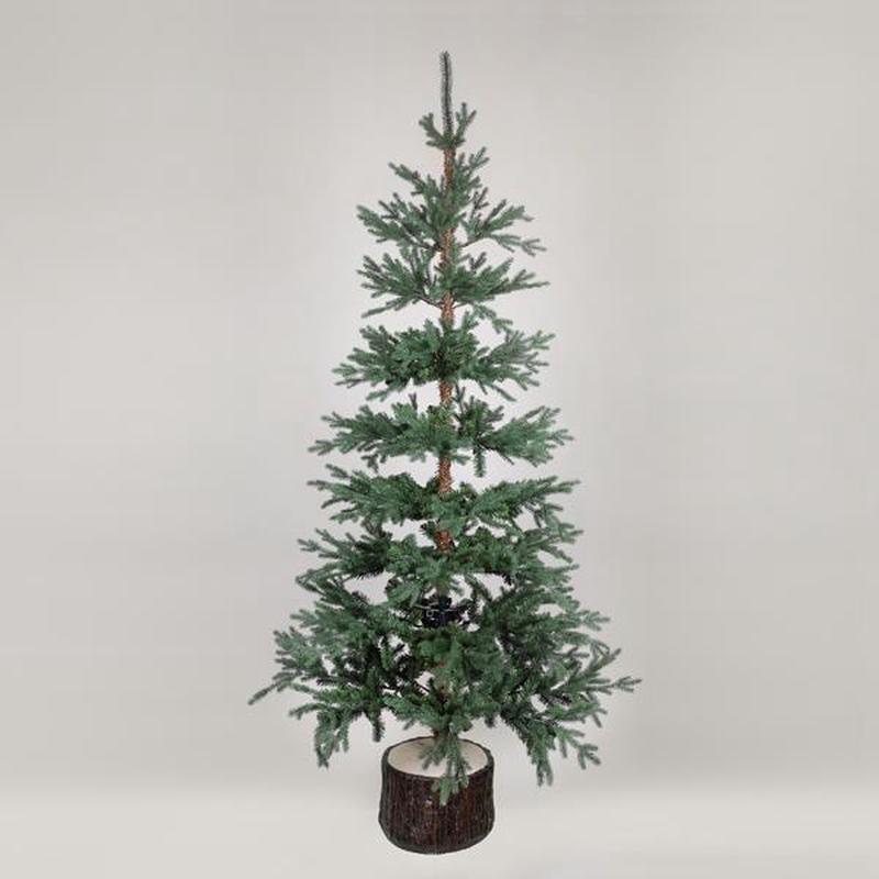 TREE DENMARK PE AND PVC WITH WOODEN TRUNK ON THE BASE 95x95x180 - Default Title