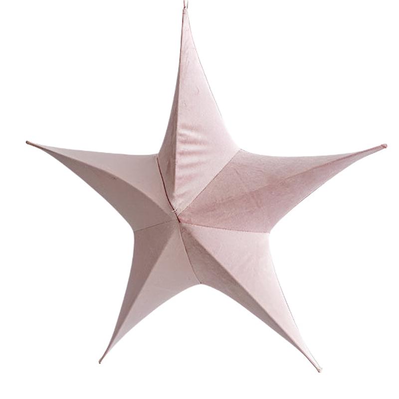 VELVET STAR PINK 65cm - Default Title