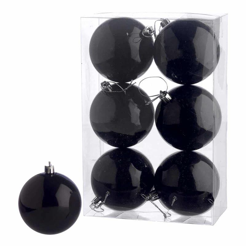 Ball Black S/6 8cm - Default Title