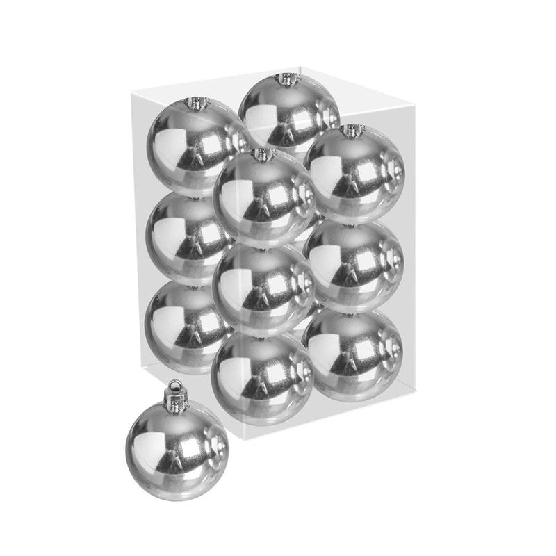 Ball Silver S/12 6cm - Default Title