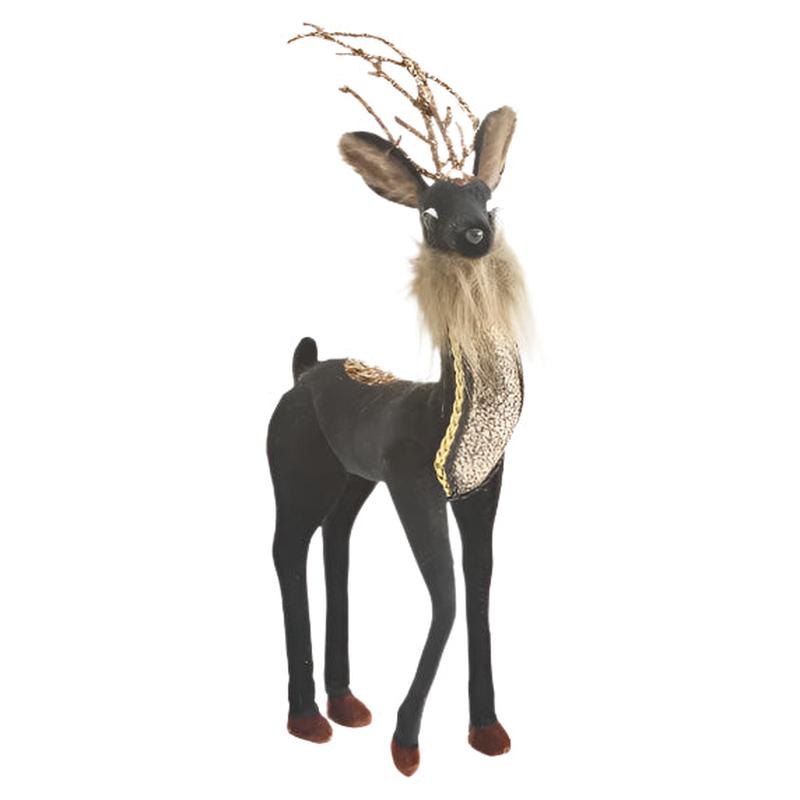 BLACK VELVET REINDEER 13x5x29 - Default Title