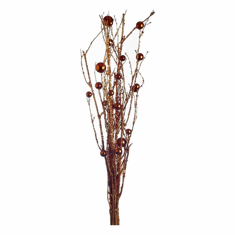 Bronze Branch with Balls 100cm - Default Title