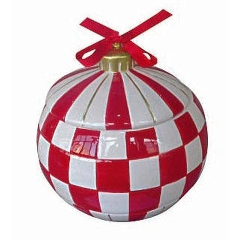 Christmas Ball Cookie Cutter Red 18x17.5x18 - Default Title