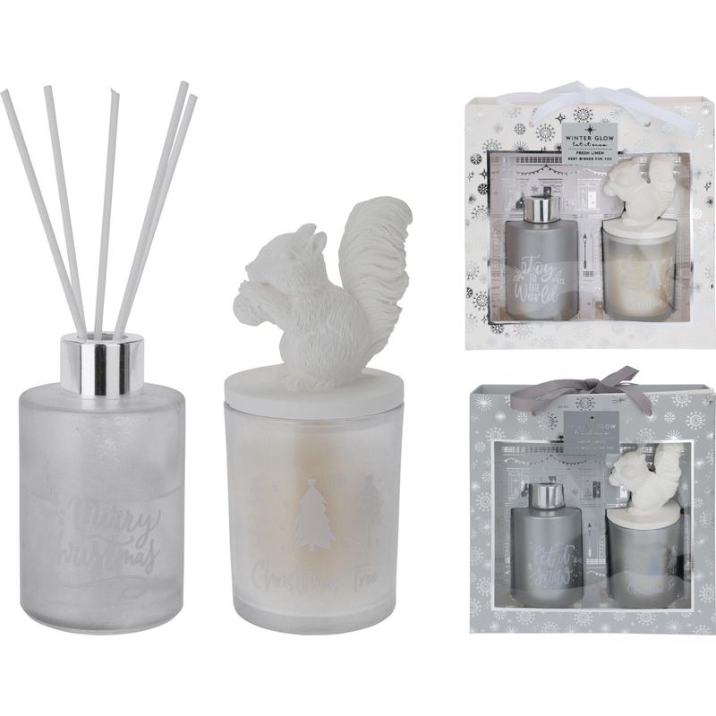 Christmas Candle Room Fragrance 6x7cm