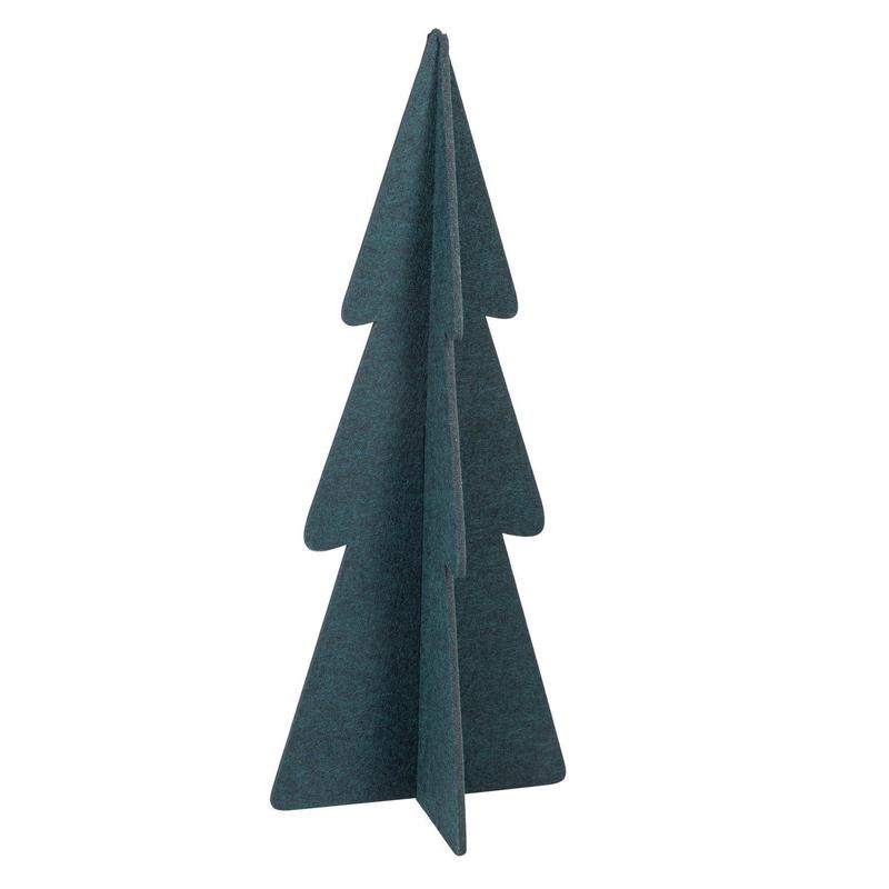 Decorative 3D Felt Tree Green 31x80 - Default Title