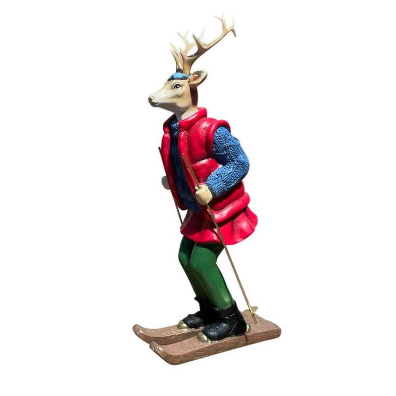 Deer on Skis 16x11x32 - Default Title