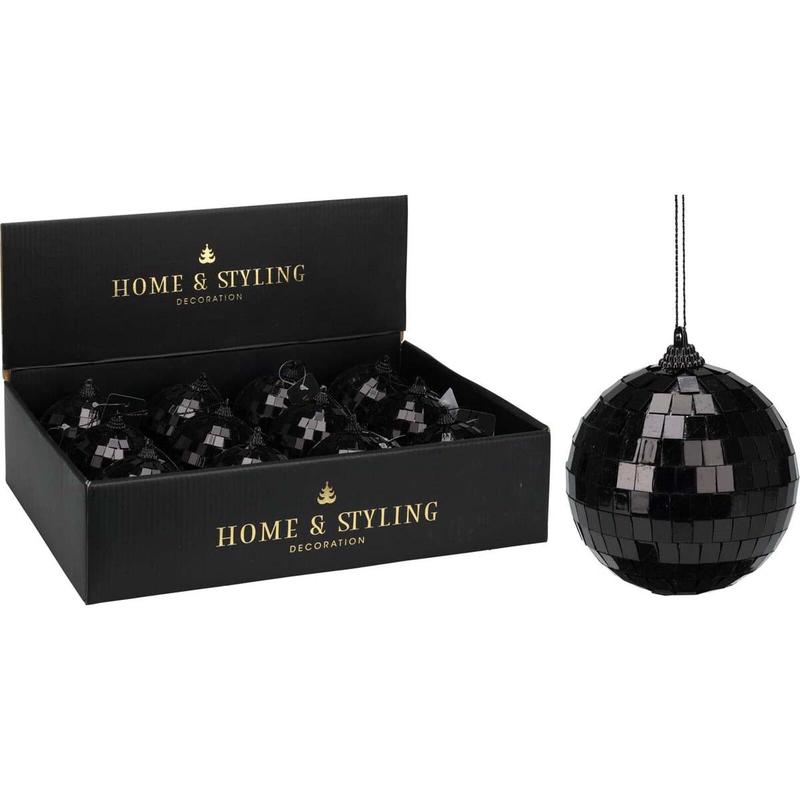 Disco Ball Black 8cm - Default Title