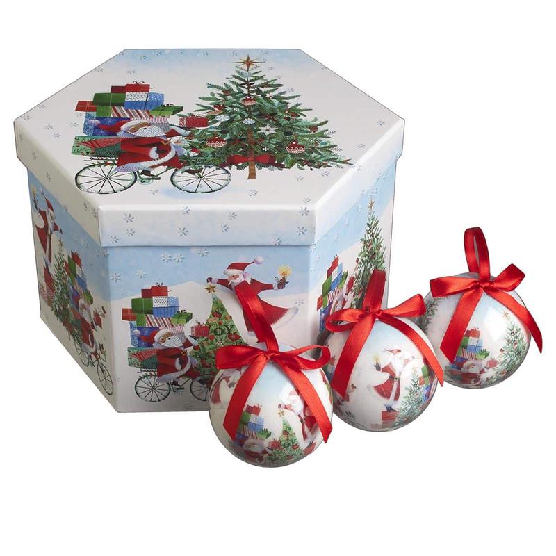 Ecological Balls with Tree S/14 7.5cm - Default Title