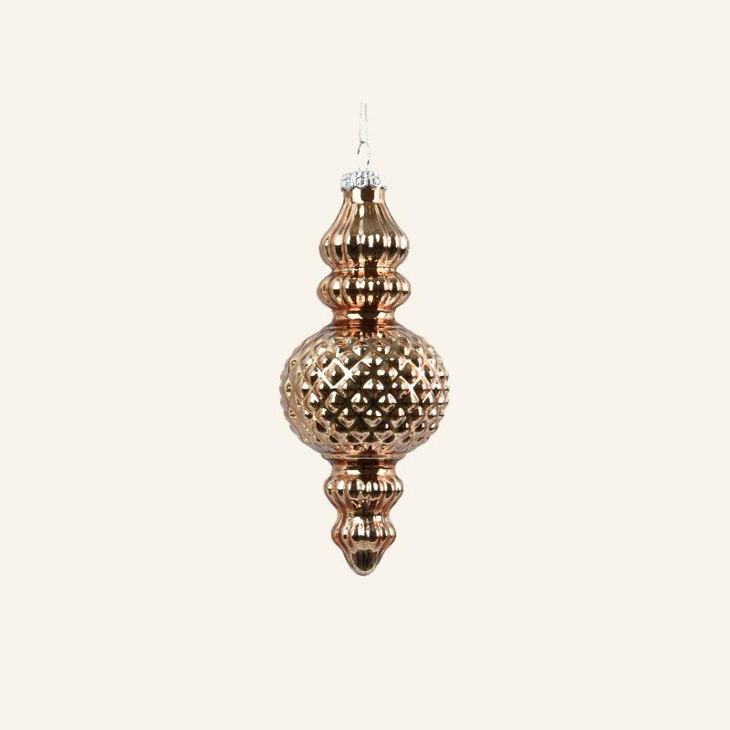Enamel Glass Ornament 6x6x13 - Default Title