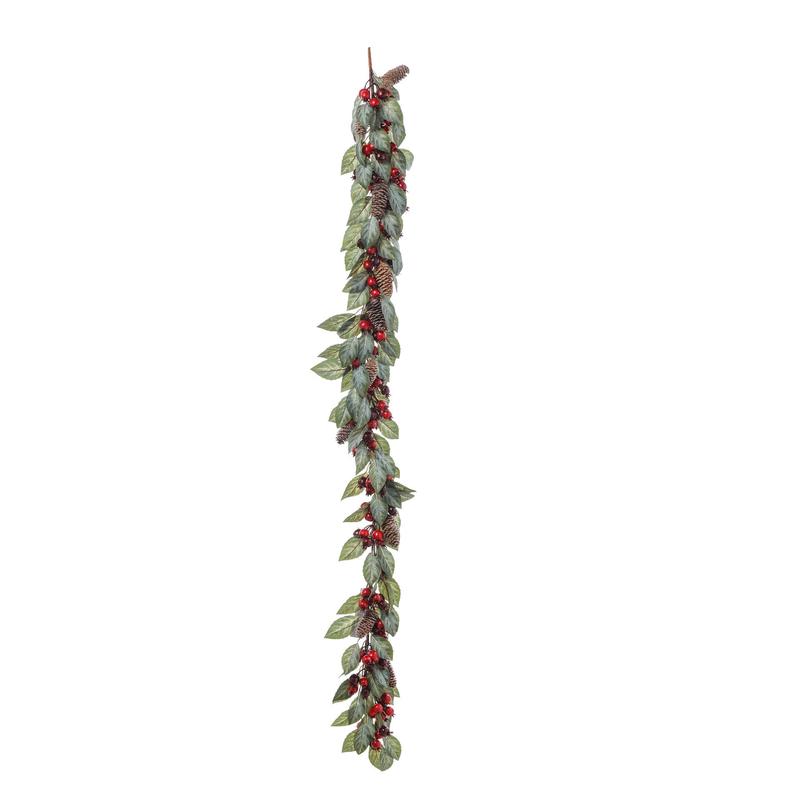 Eucalyptus & Berries Garland 180cm - Default Title
