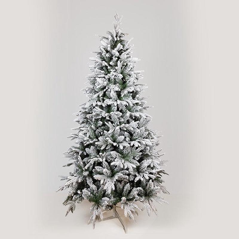 FIR TREE MIXED PVC WITH PLASTIC SNOWY THALEIA 134x134x240 - Default Title