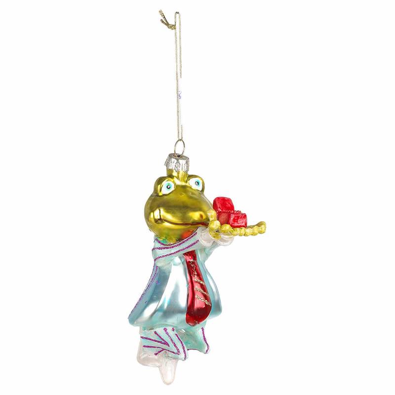 Frog Glass Pendant 12cm - Default Title