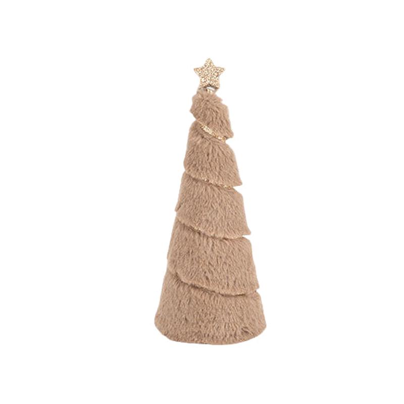 Furry Tree Beige 9x9x24 - Default Title