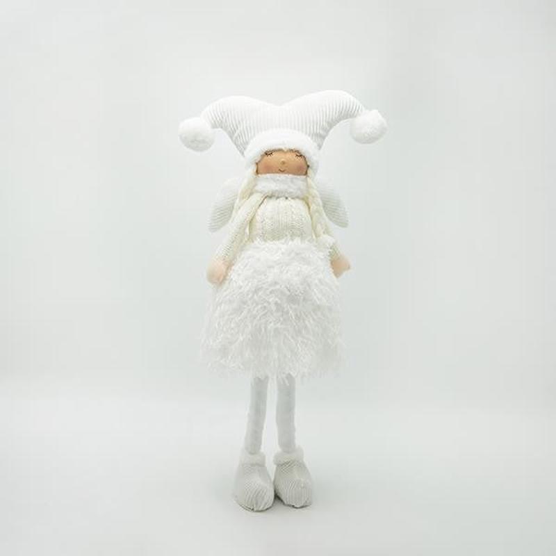 LITTLE GIRL IN WHITE CLOTHES AND LIGHTING SKIRT 34x18x63 - Default Title