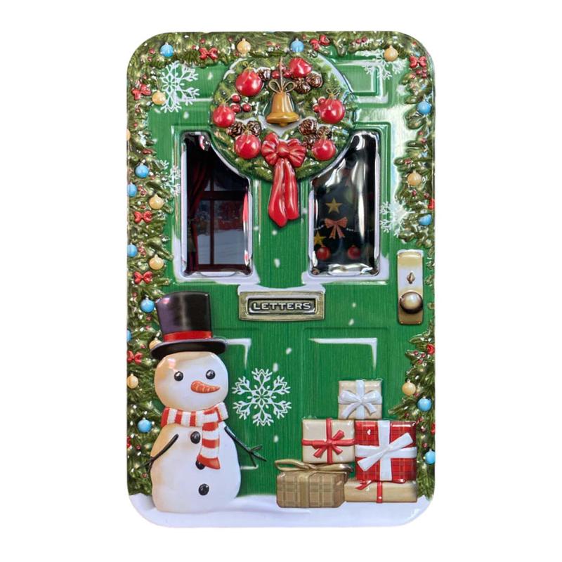 Metal Box Green Door 15x9x5.5 - Default Title
