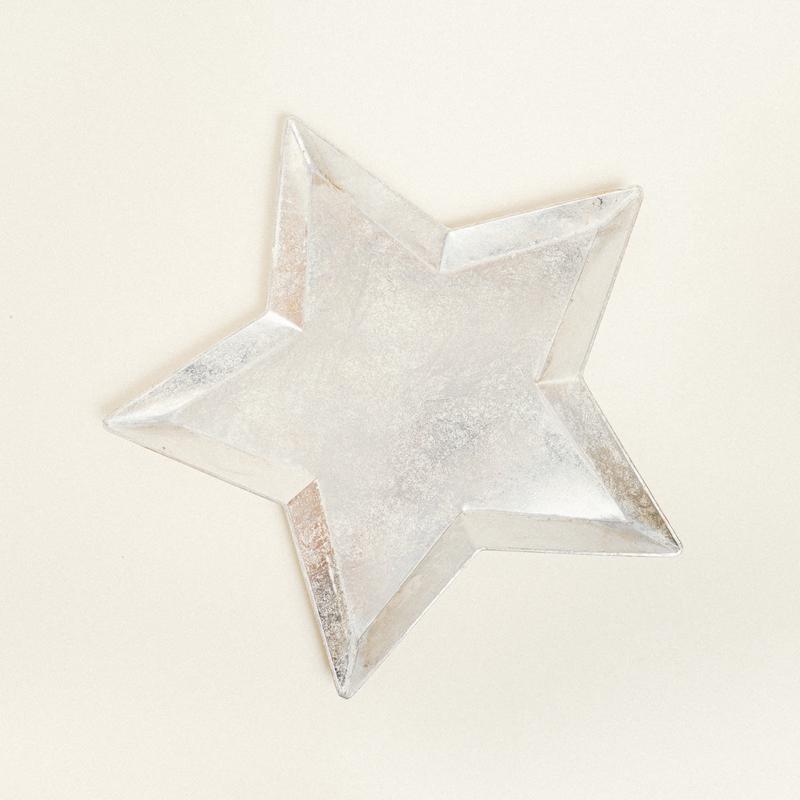 Metal Star Tray Silver 58x60x3 - Default Title