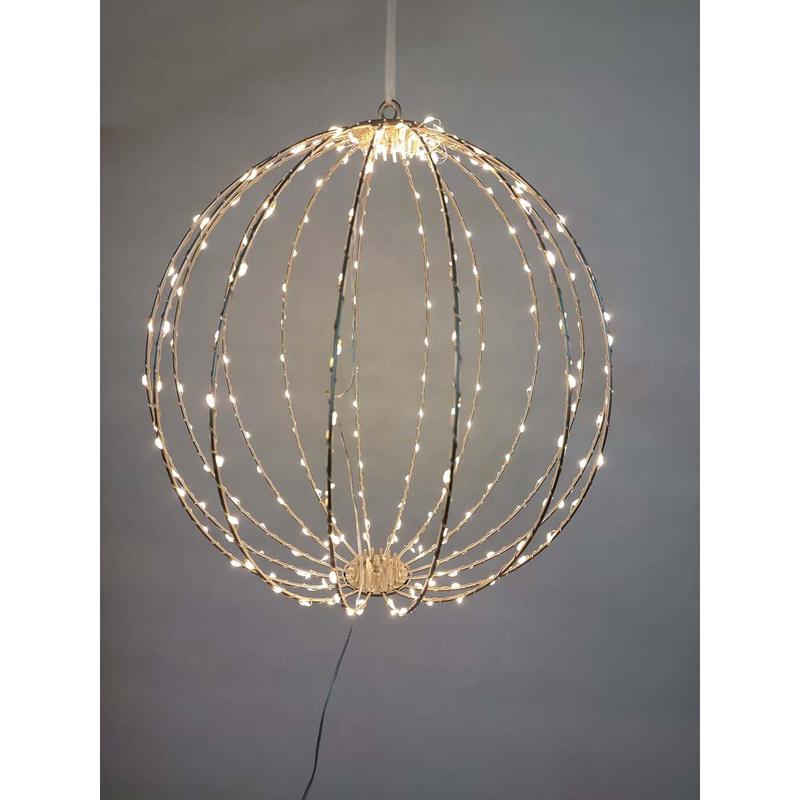 Metallic Gold Ball 480 LED WW 58cm - Default Title