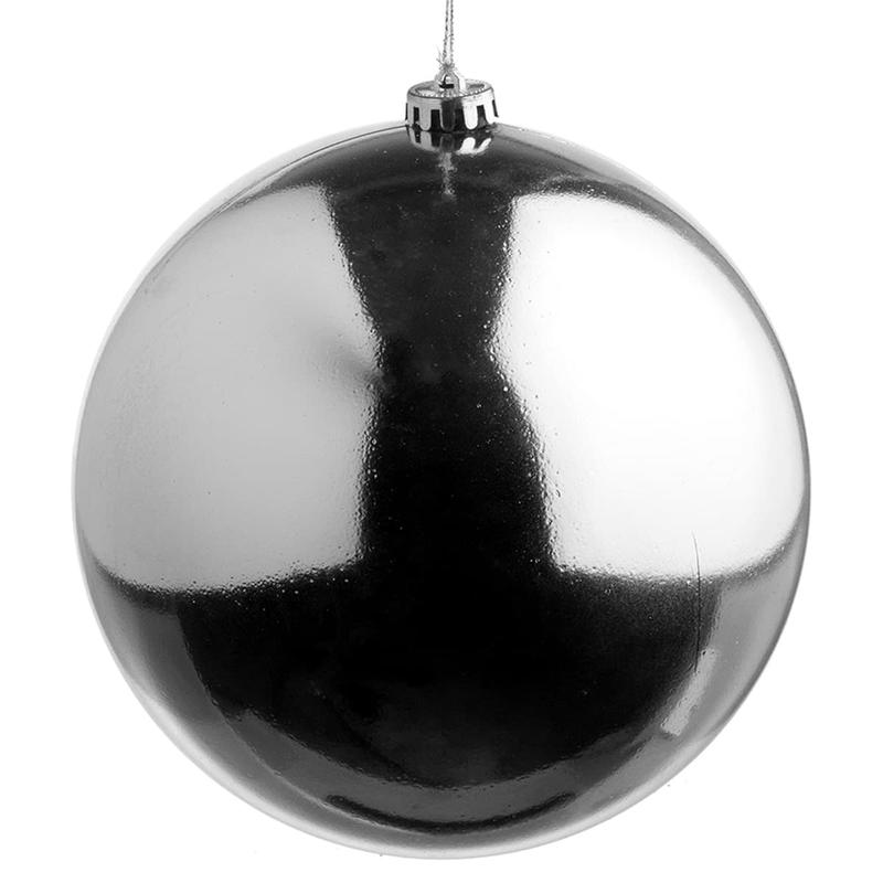 Plastic Ball Silver 15cm - Default Title
