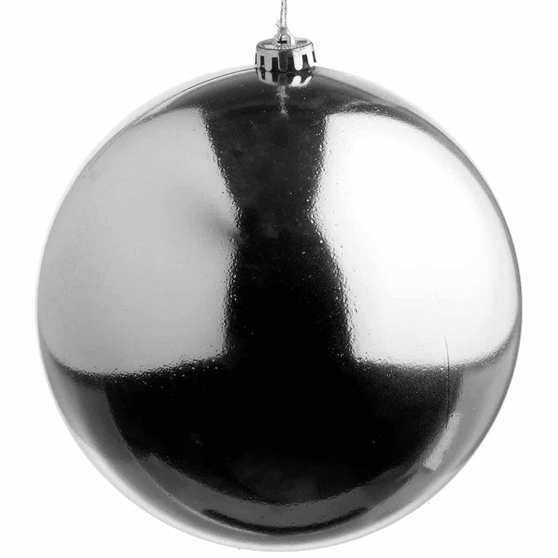 Plastic Ball Silver 25cm - Default Title