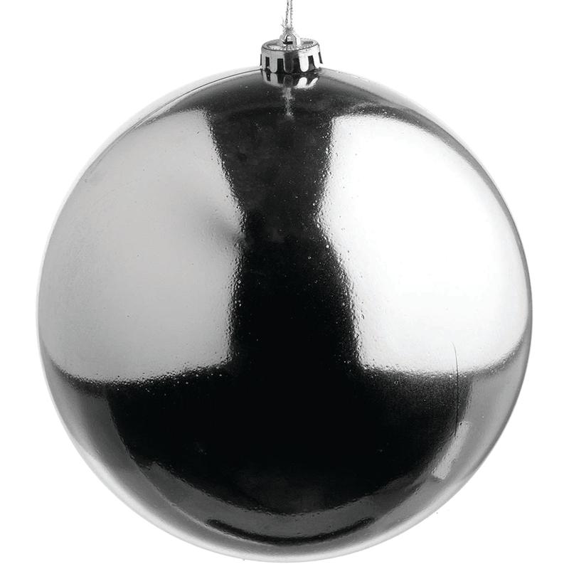 Plastic Ball Silver 30cm - Default Title