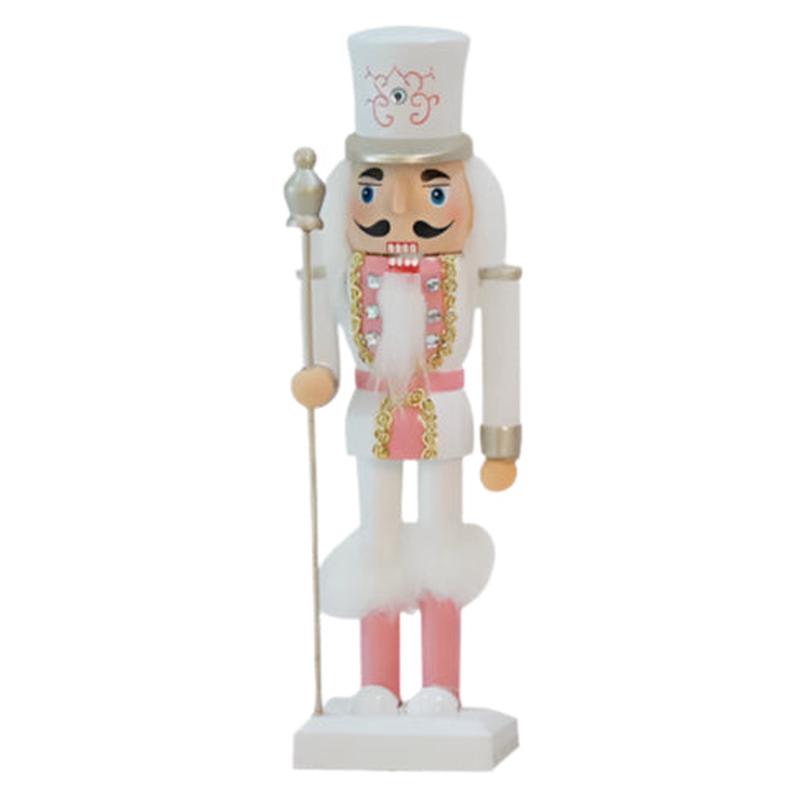 PLASTIC NUTCRAKE WHITE WITH PINK 26cm - Default Title