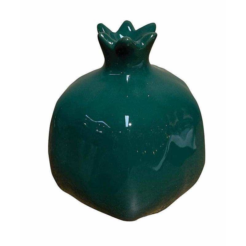 Pomegranate Ceramic Green 12x12cm - Default Title