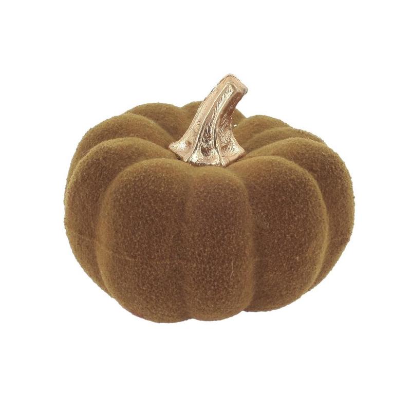 Pumpkin Velvet Olive with Gold 9x9x7 - Default Title