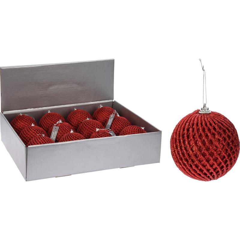 Red Ball with Glitter 10cm - Default Title