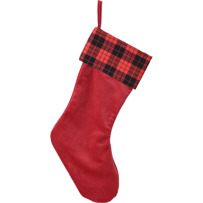 Red Velvet Boot 21x5x51 - Default Title