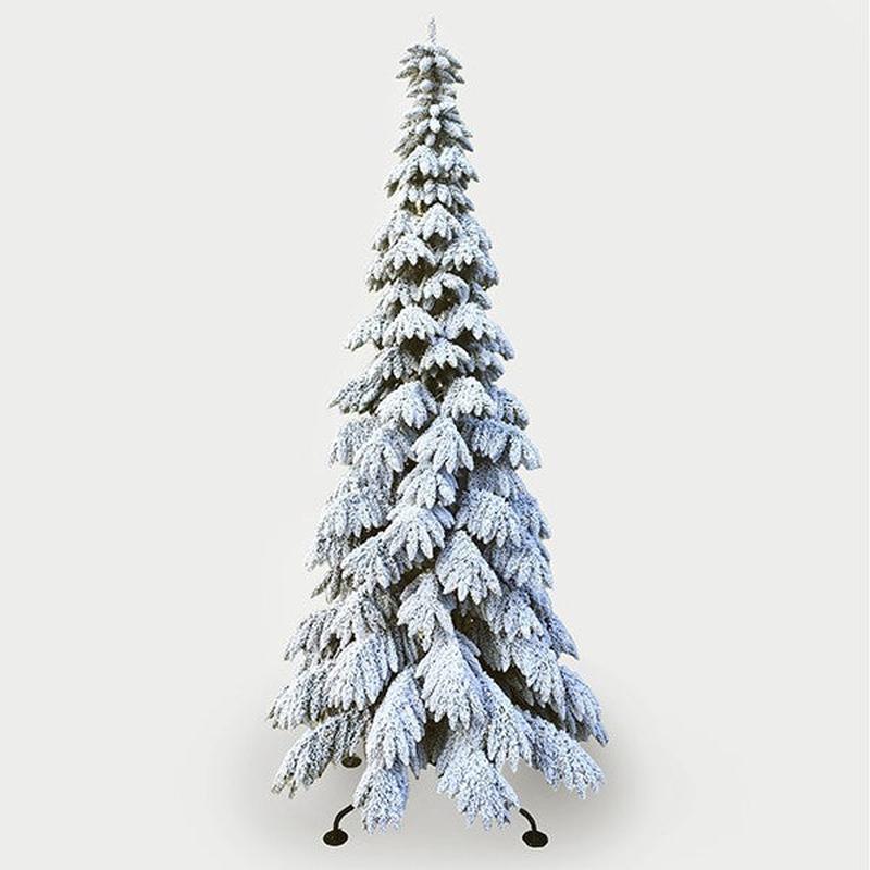 SNOW-COVERED FIR TREE JUPITER WITH LIGHTS 173x173x360 - Default Title