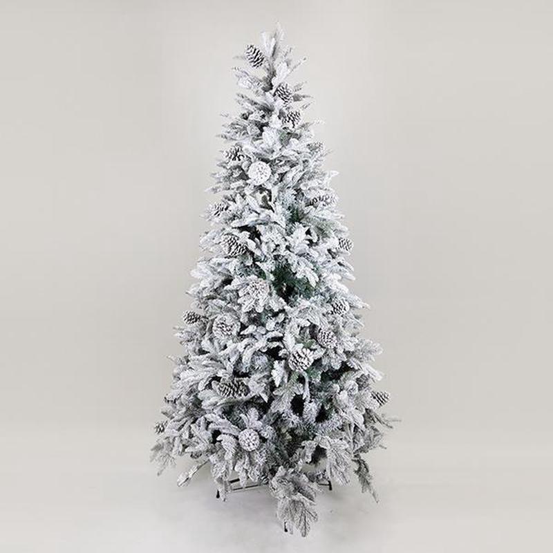 SNOW-COVERED FIR TREE WITH PINE NUTS REYKJAVIK 129x129x210 - Default Title