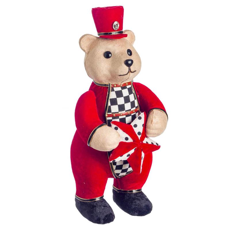 Teddy Bear with Star 32cm - Default Title