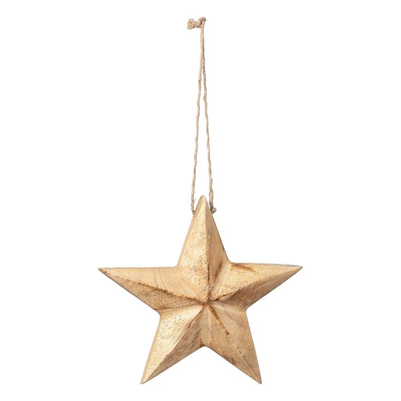 Wooden Star 13cm - Default Title
