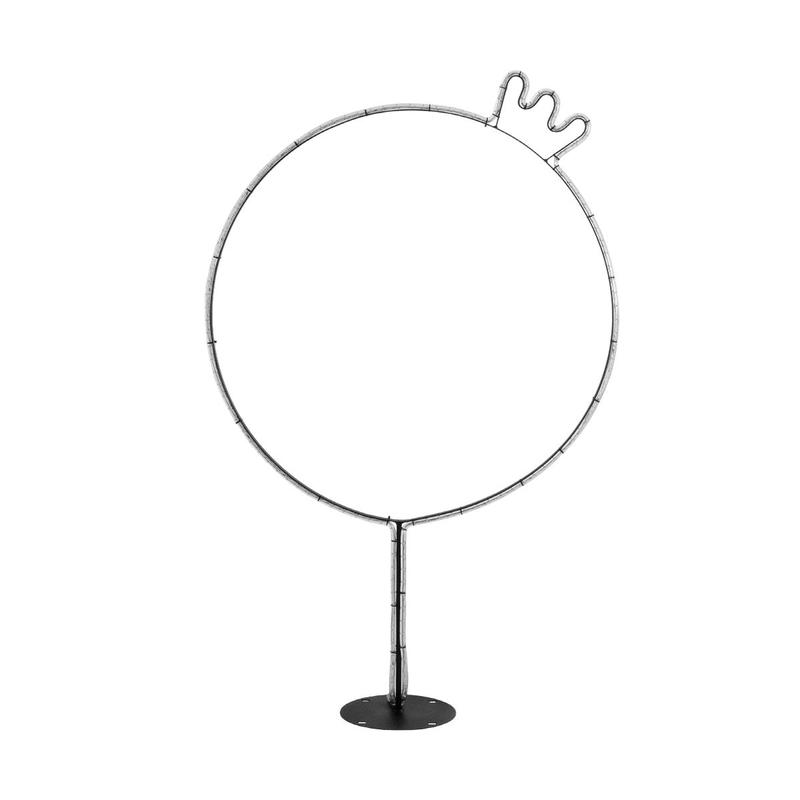 XMAS-CROWN-BIG Christmas Decorative Light LED 27.3W 1092lm 360 AC 220-240V Waterproof IP65 Warm White 2700K - Black & Transparent - L88 x W25 x H136