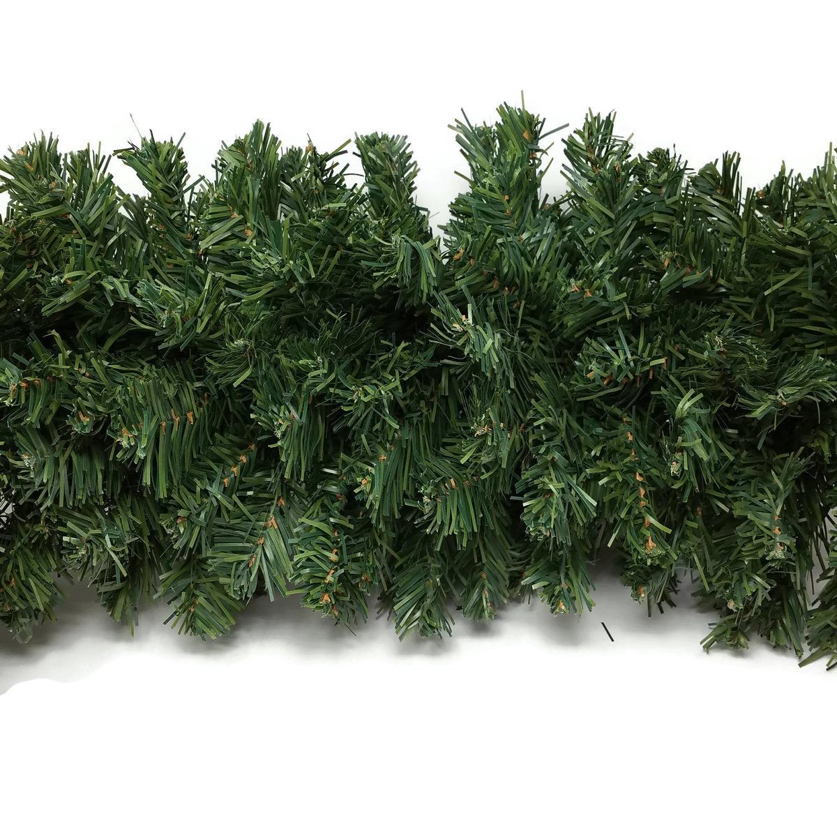 2255-Extra Thick Artificial  Plain Pine Garland x 2 metres